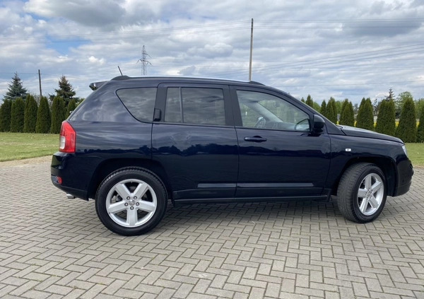 Jeep Compass cena 42900 przebieg: 163000, rok produkcji 2011 z Kutno małe 781